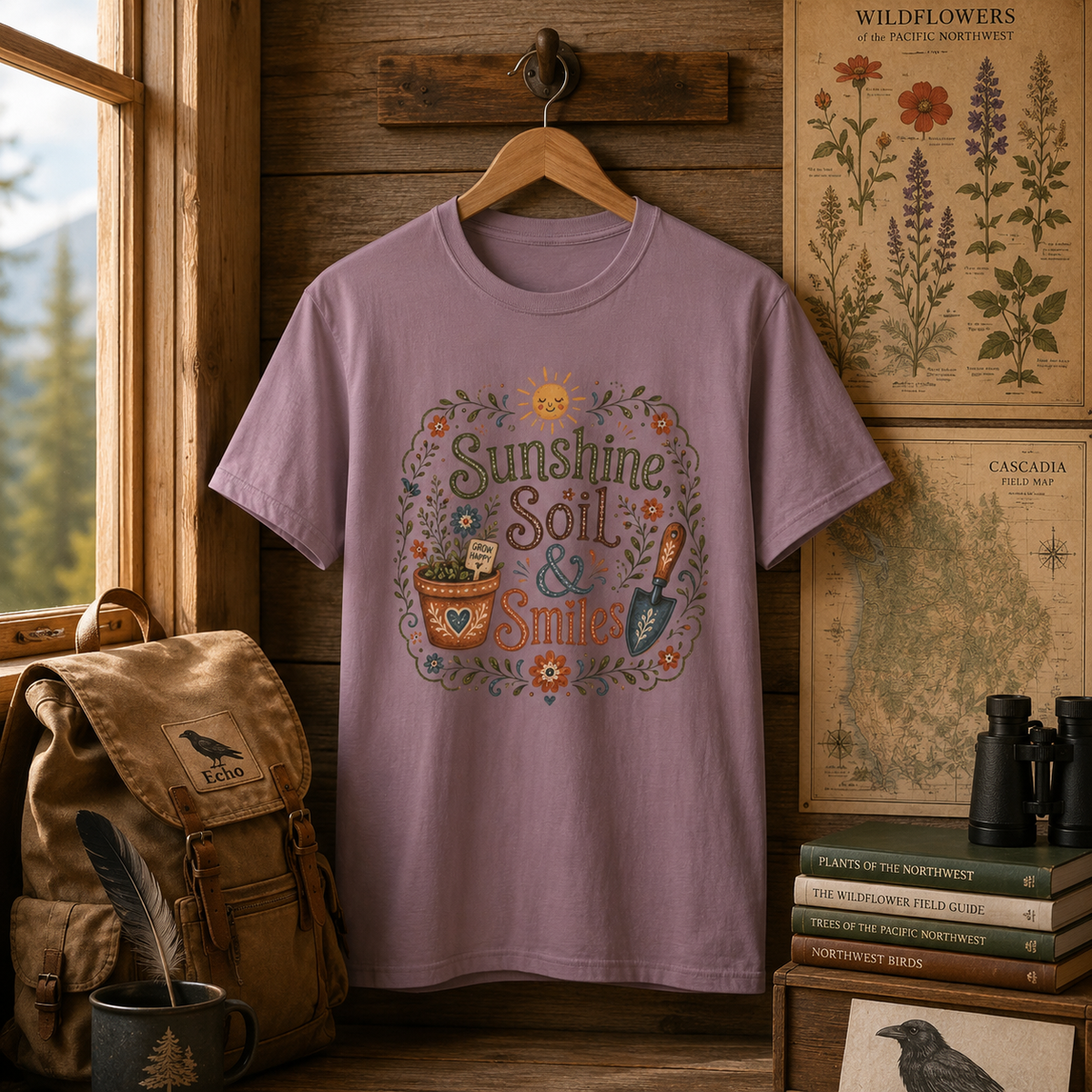 Sunshine, Soil, and Smiles T‑Shirt