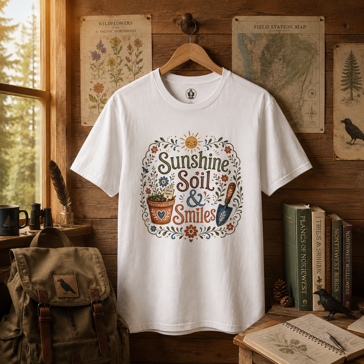 Sunshine, Soil, and Smiles T‑Shirt