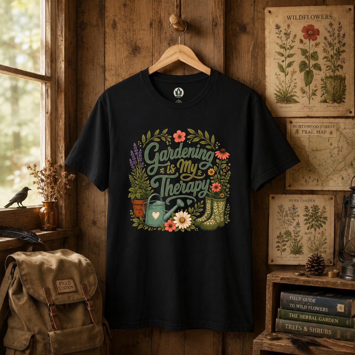 Gardening is My Therapy T‑Shirt