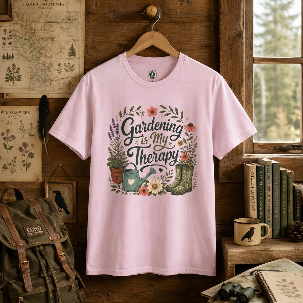Gardening is My Therapy T‑Shirt