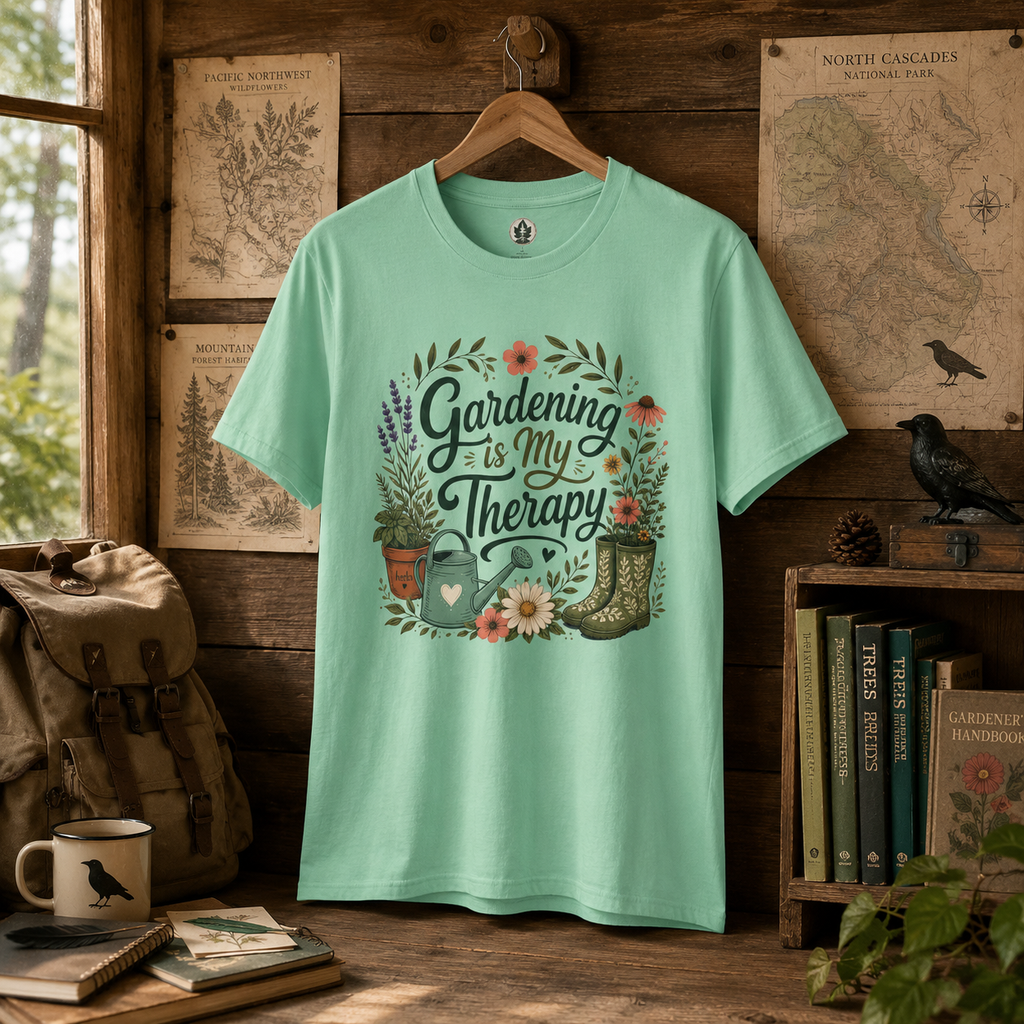 Gardening is My Therapy T‑Shirt