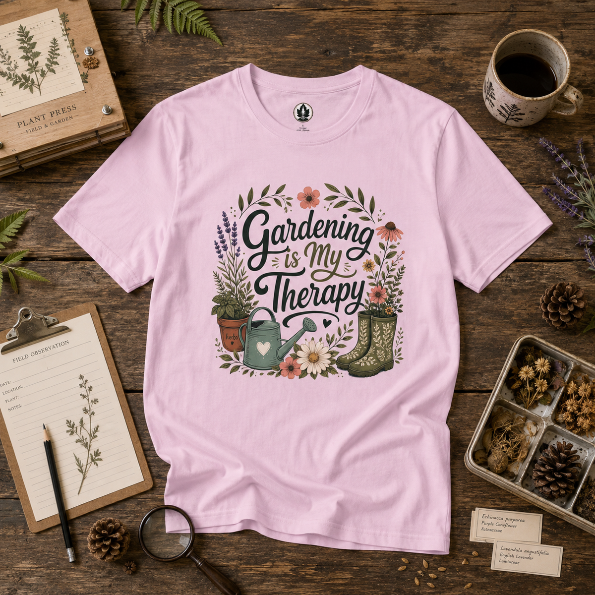 Gardening is My Therapy T‑Shirt