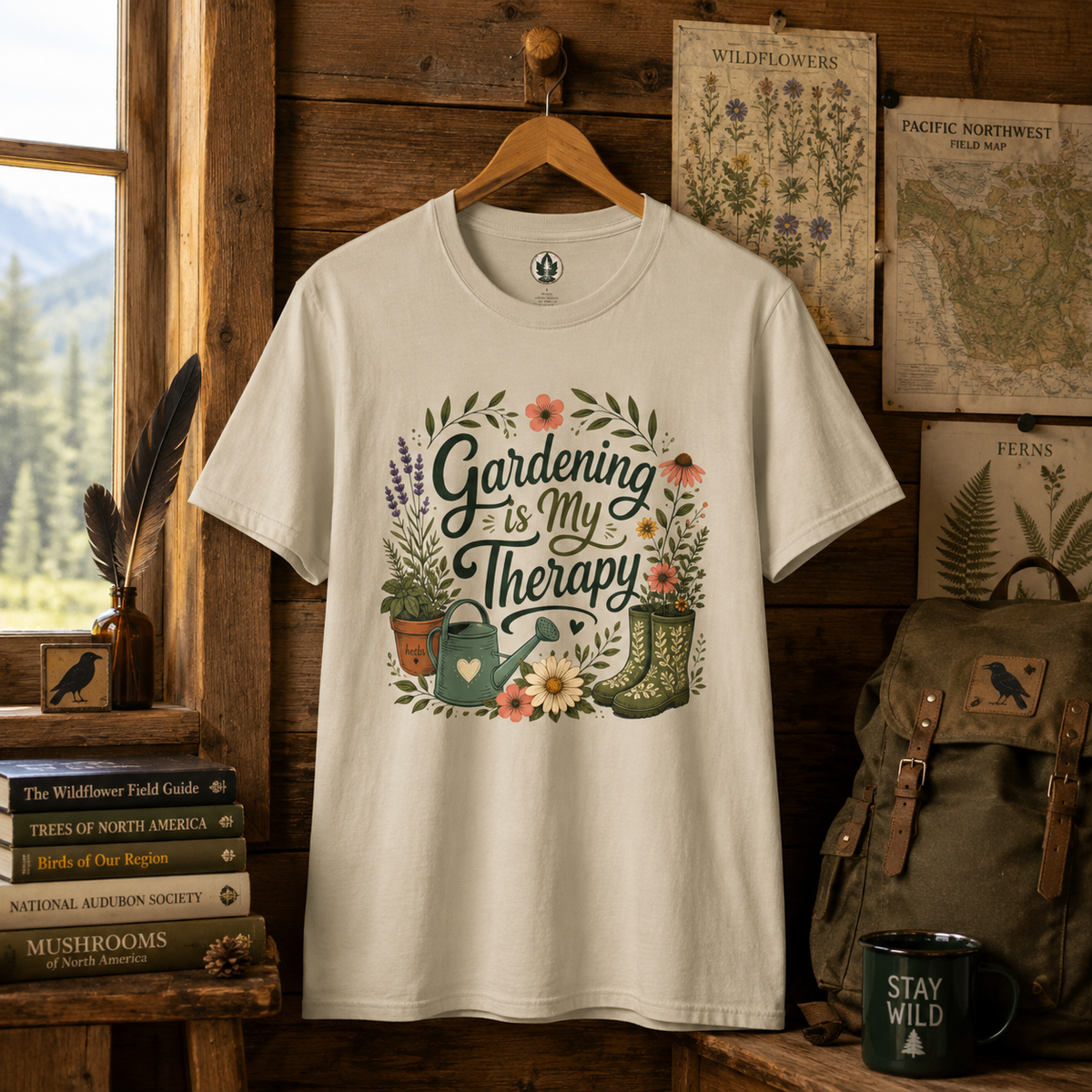 Gardening is My Therapy T‑Shirt