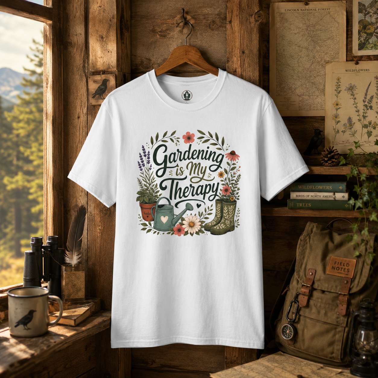 Gardening is My Therapy T‑Shirt