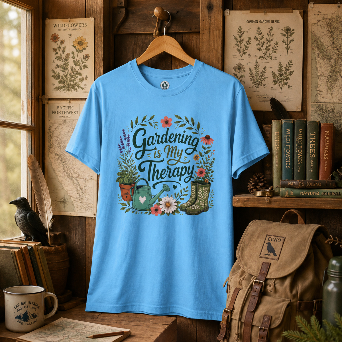 Gardening is My Therapy T‑Shirt