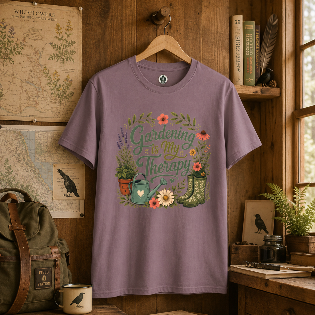 Gardening is My Therapy T‑Shirt