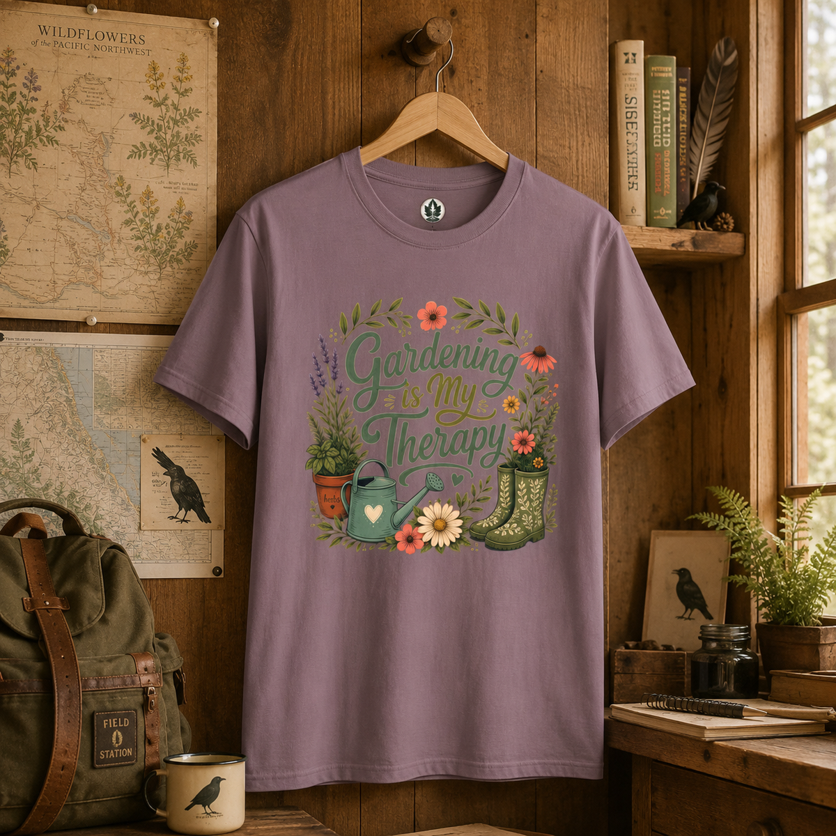 Gardening is My Therapy T‑Shirt