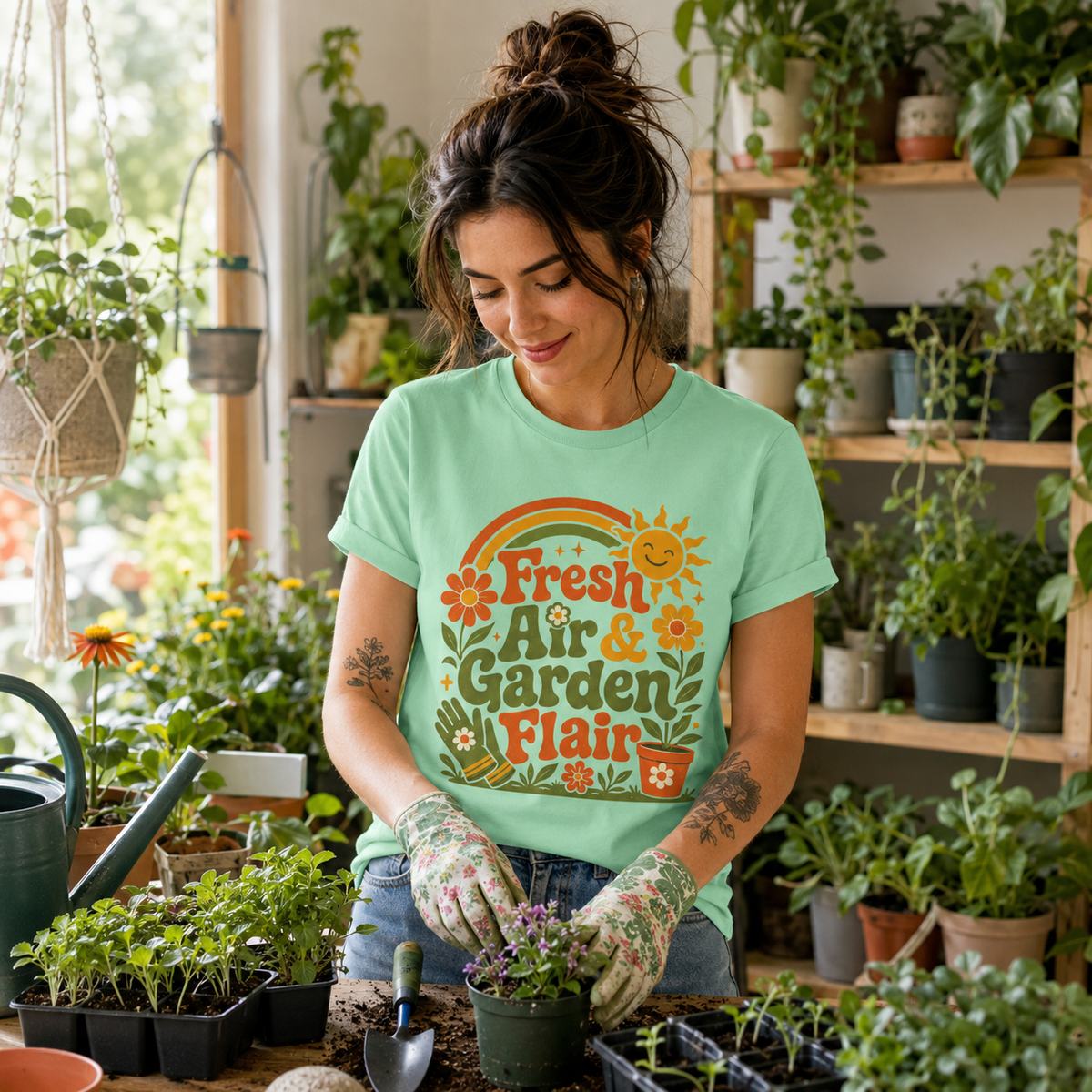 Fresh Air, Garden Flair T‑Shirt