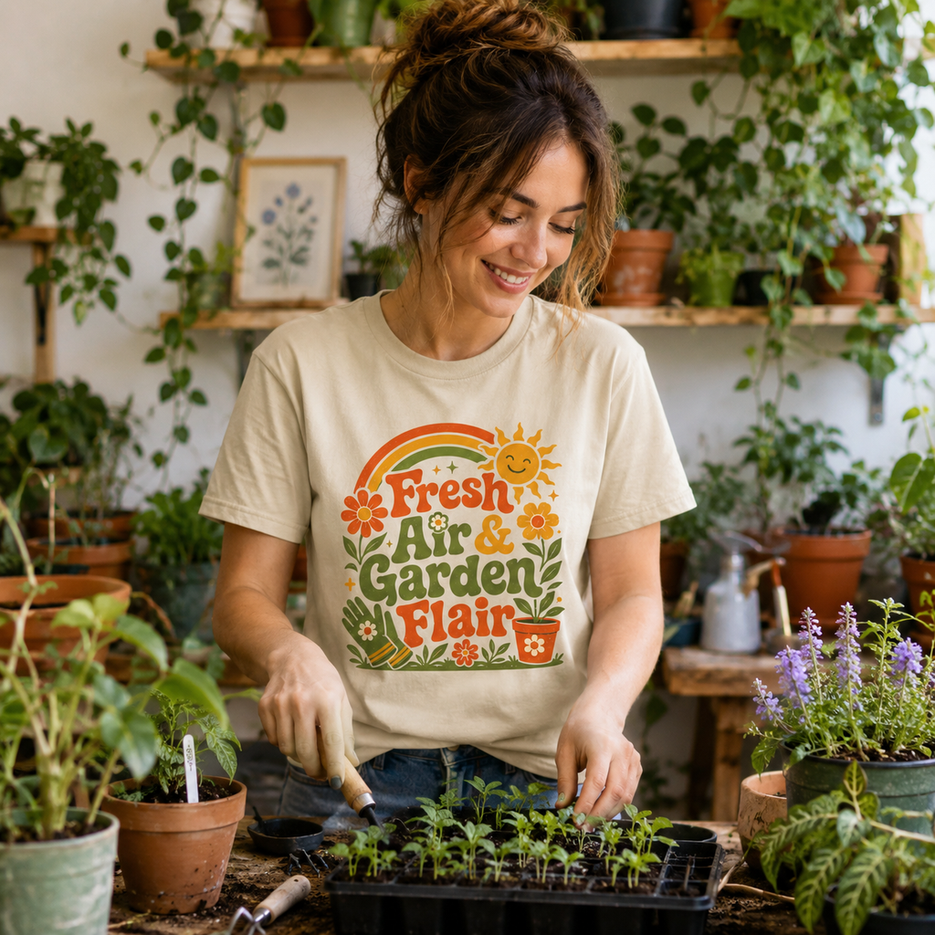 Fresh Air, Garden Flair T‑Shirt