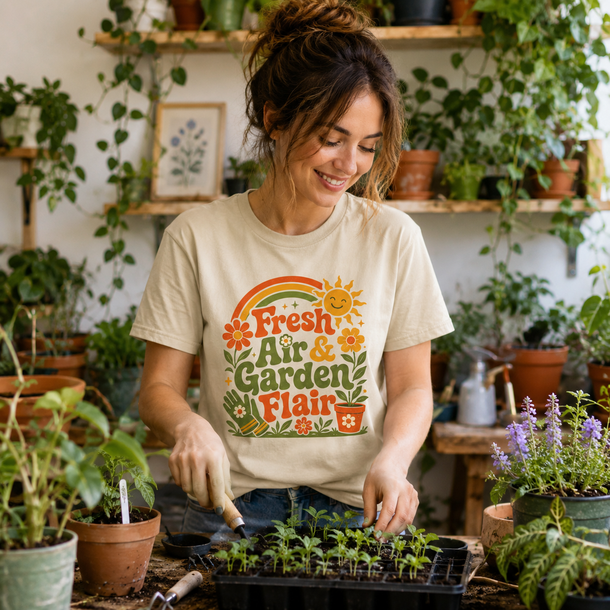 Fresh Air, Garden Flair T‑Shirt