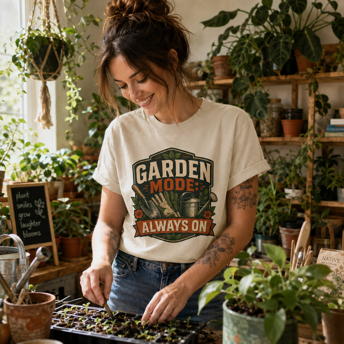 Garden Mode, Always On T‑Shirt