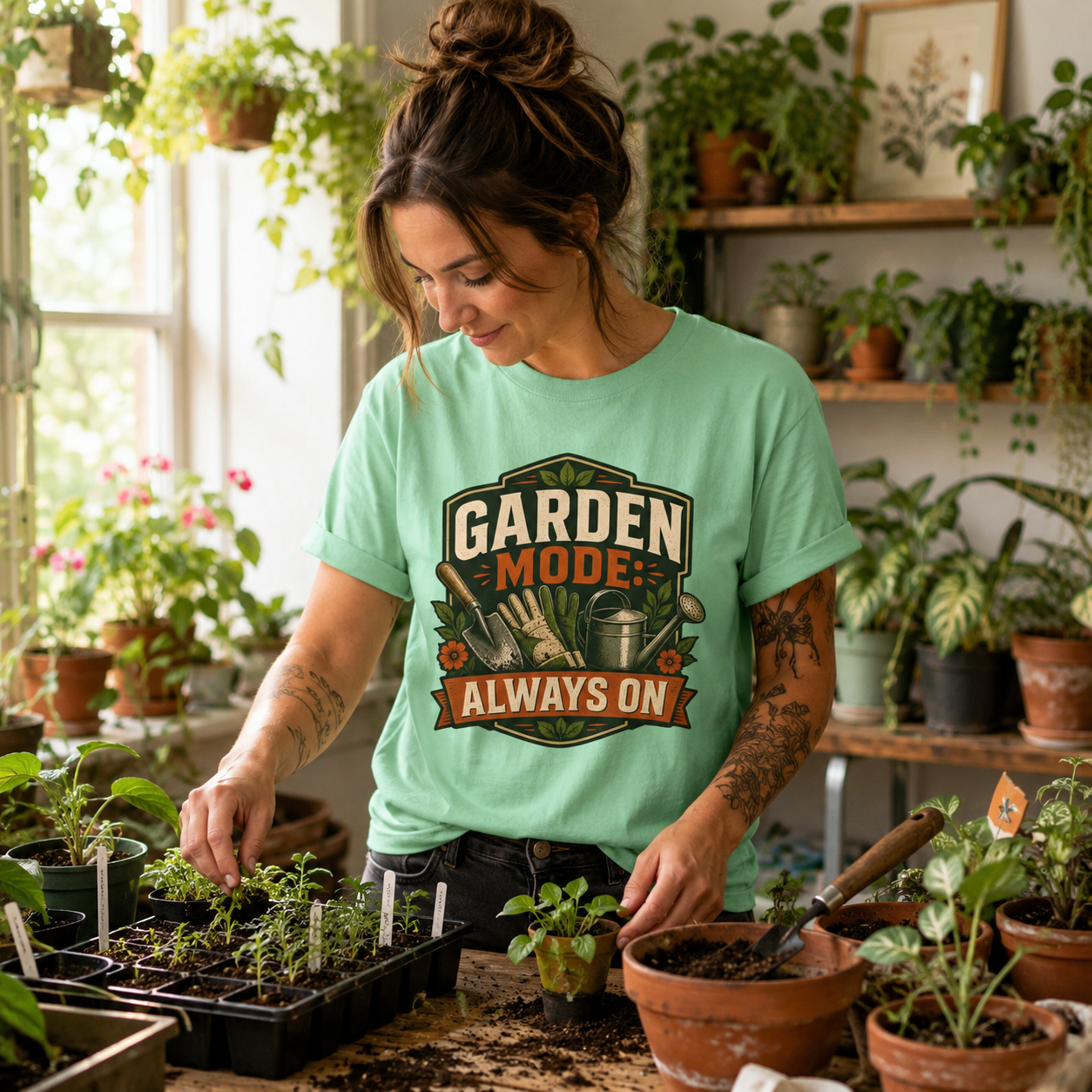 Garden Mode, Always On T‑Shirt