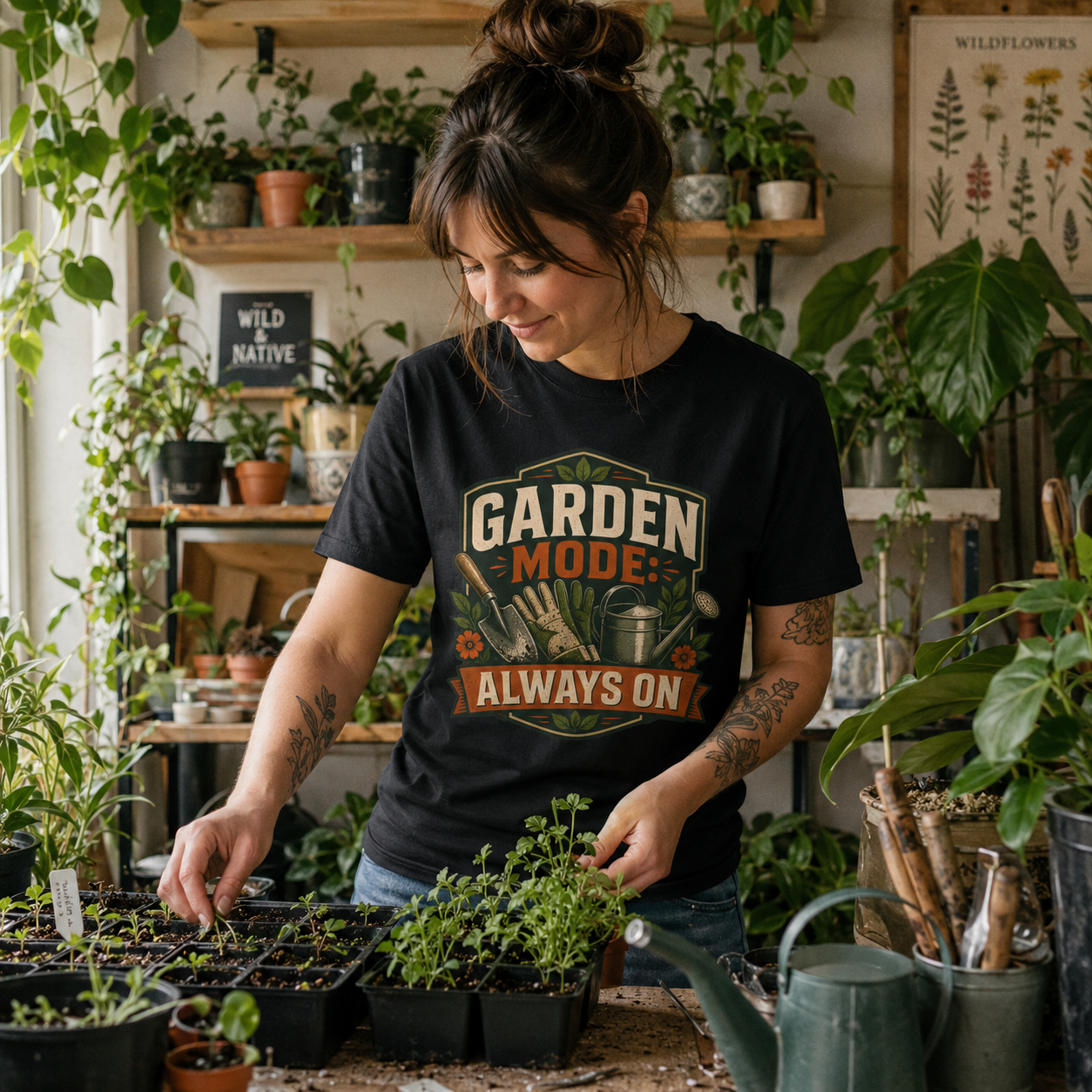 Garden Mode, Always On T‑Shirt