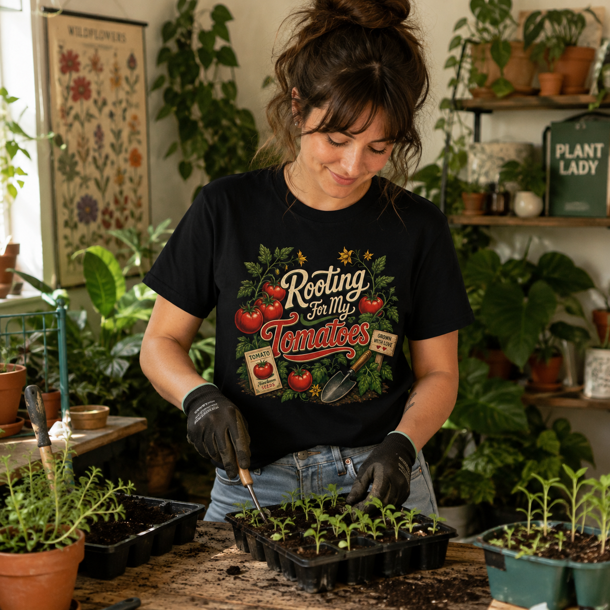 Rooting for my Tomatoes T‑Shirt