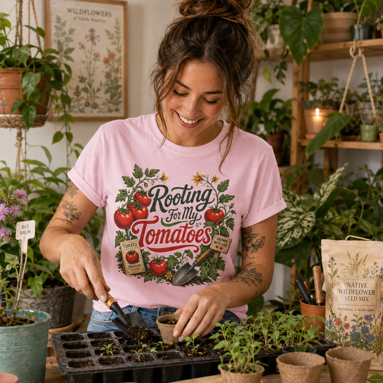 Rooting for my Tomatoes T‑Shirt