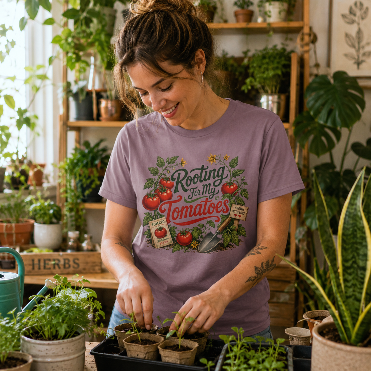 Rooting for my Tomatoes T‑Shirt