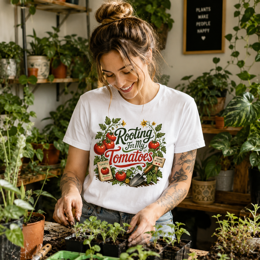 Rooting for my Tomatoes T‑Shirt