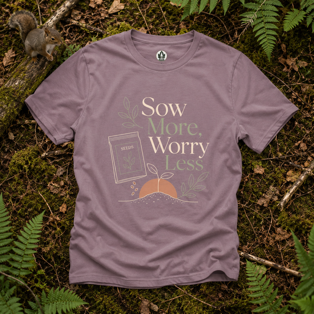 Sow More, Worry Less T‑Shirt