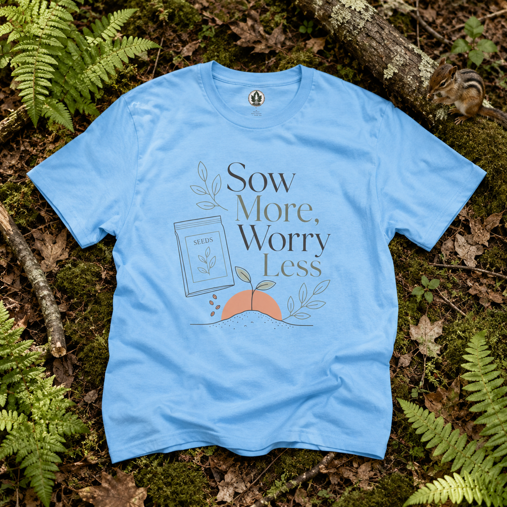 Sow More, Worry Less T‑Shirt