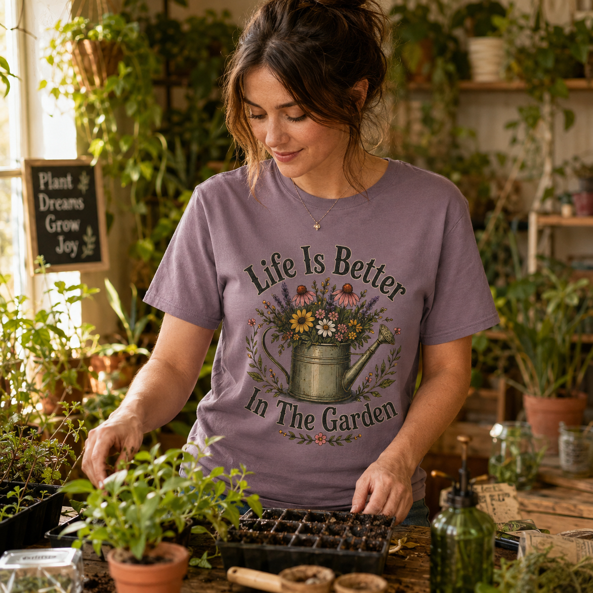 Life is Better In The Garden T‑Shirt