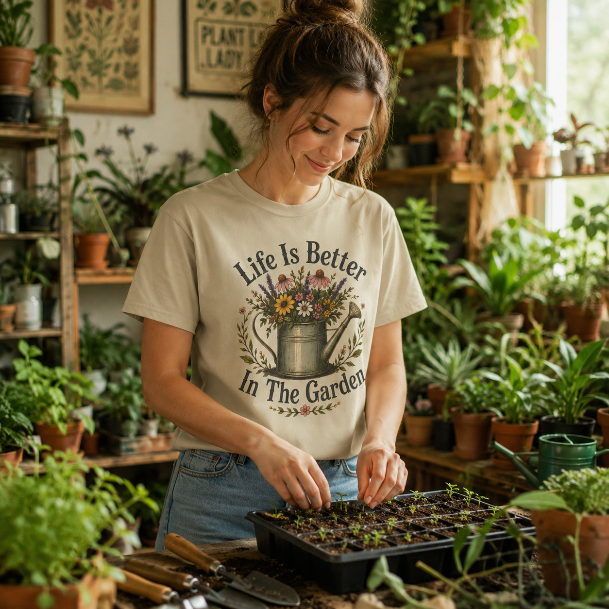 Life is Better In The Garden T‑Shirt