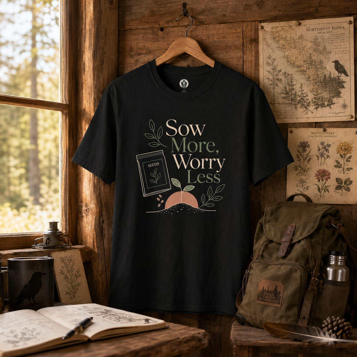 Sow More, Worry Less T‑Shirt