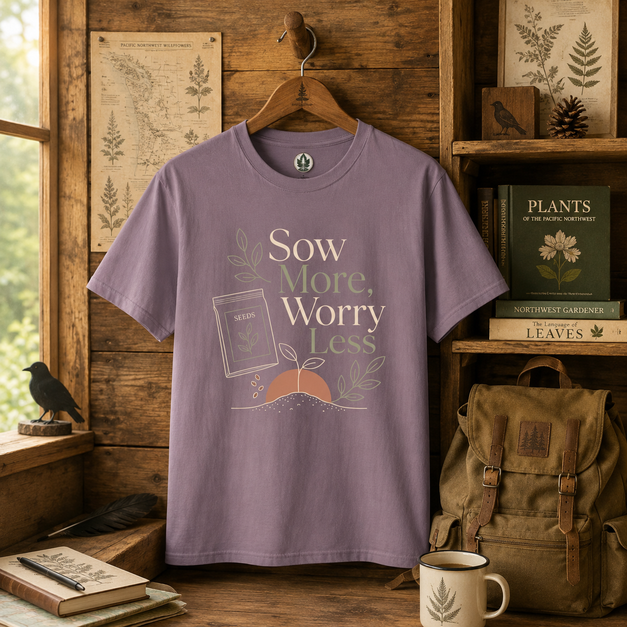 Sow More, Worry Less T‑Shirt