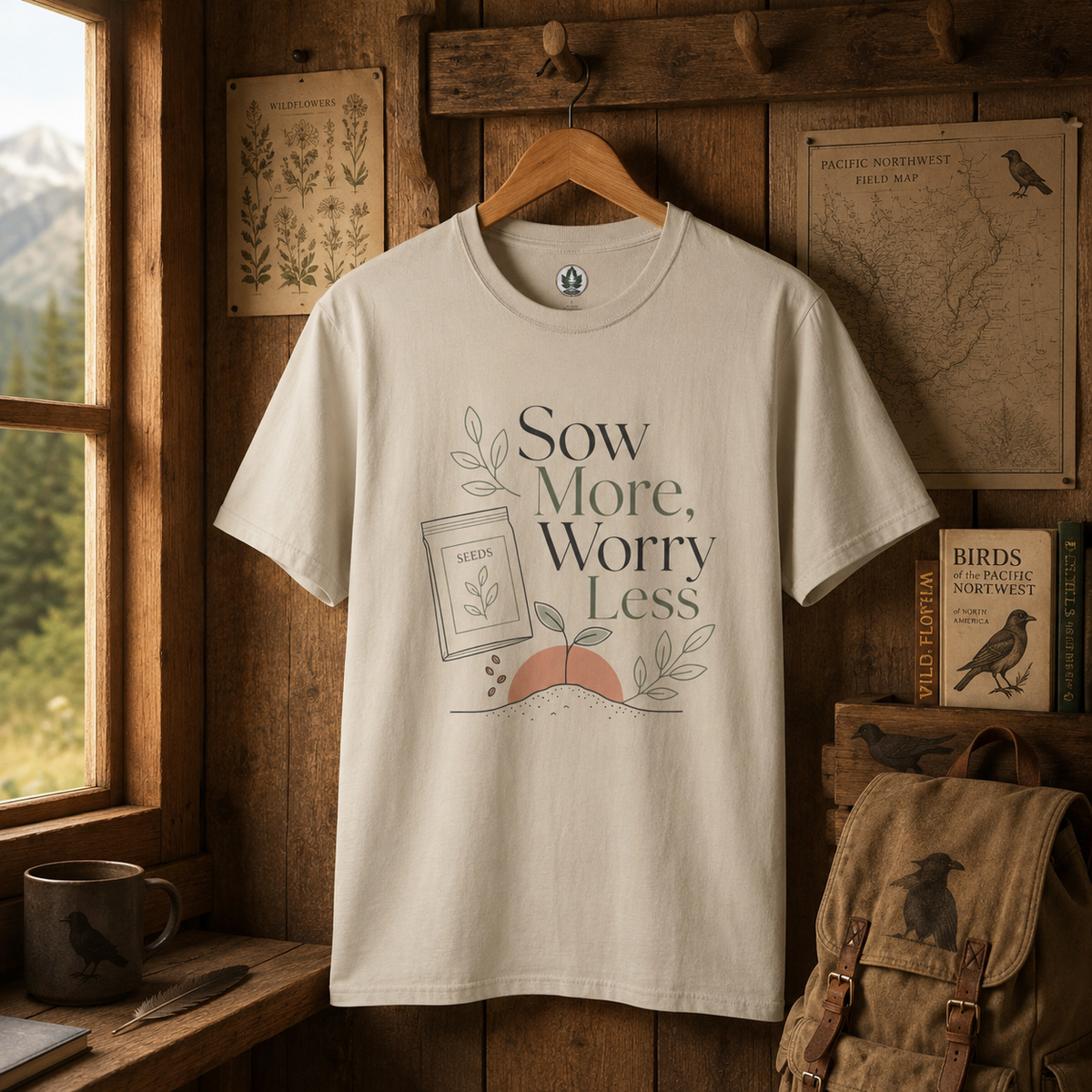 Sow More, Worry Less T‑Shirt