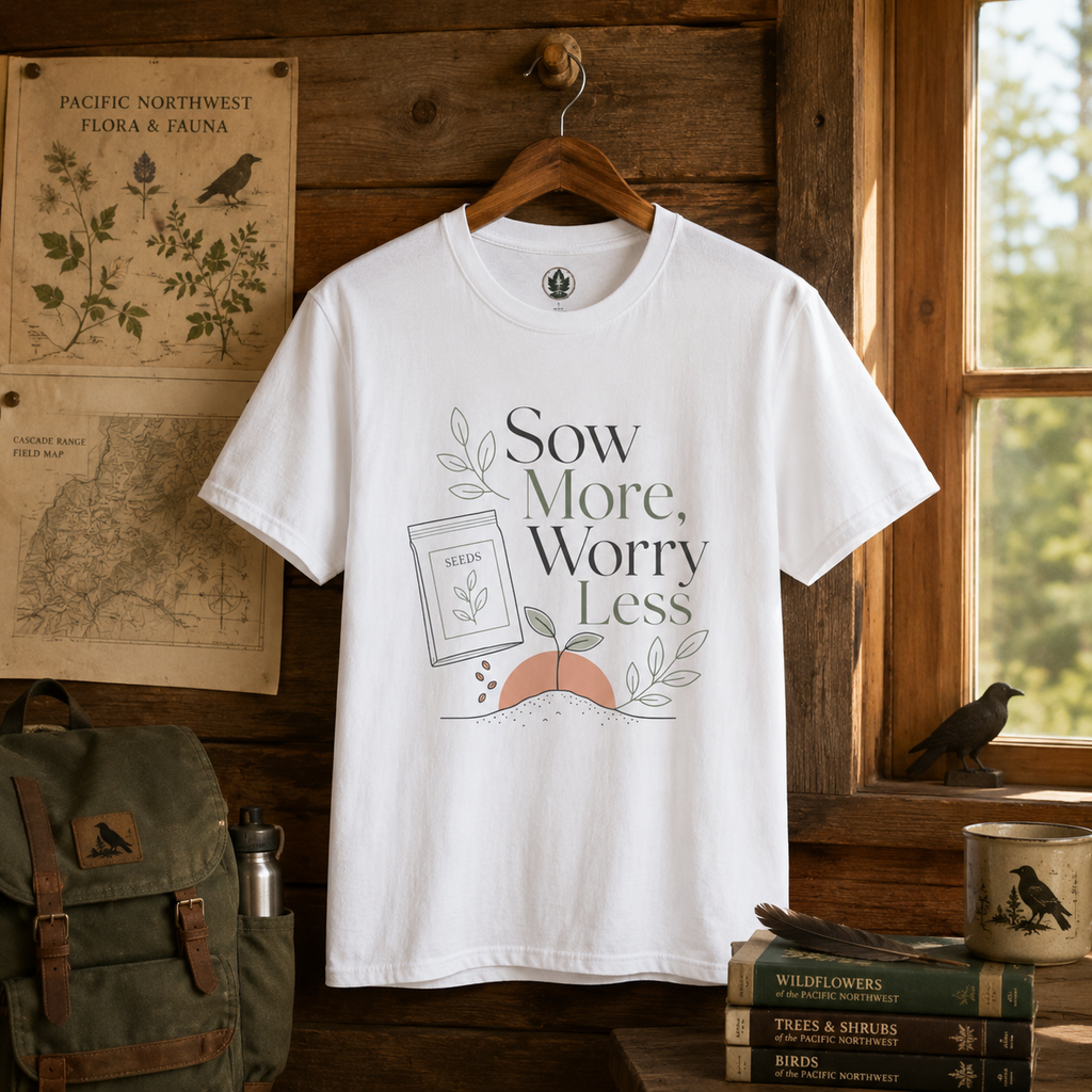 Sow More, Worry Less T‑Shirt