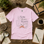 Sow More, Worry Less T‑Shirt
