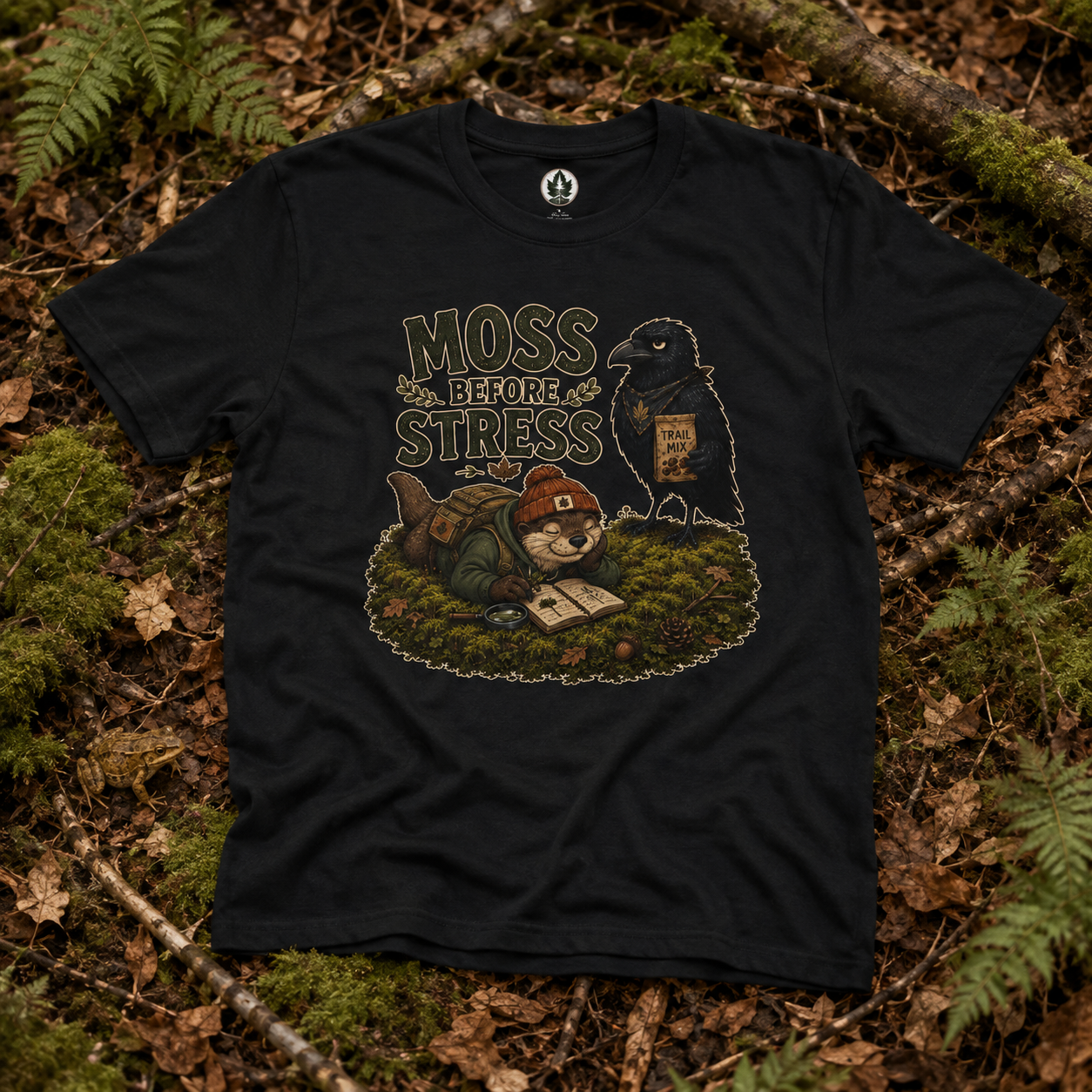 Moss Before Stress Version 1 T‑Shirt