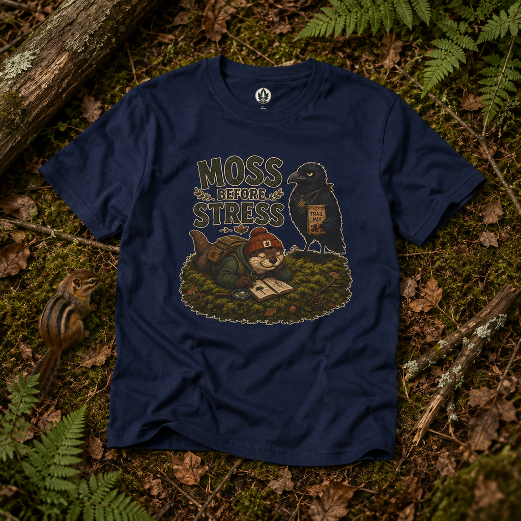 Moss Before Stress Version 1 T‑Shirt