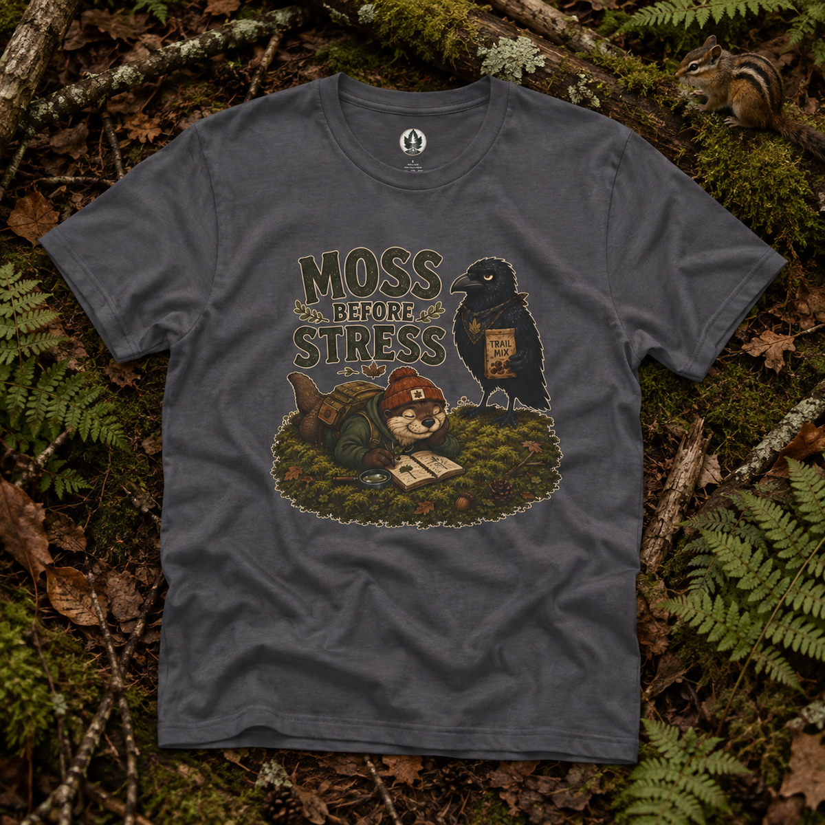 Moss Before Stress Version 1 T‑Shirt