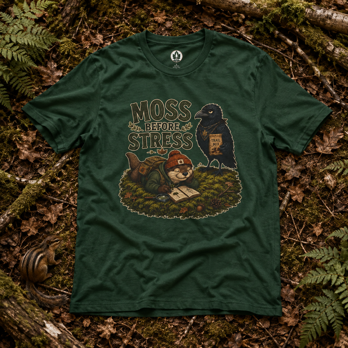 Moss Before Stress Version 1 T‑Shirt