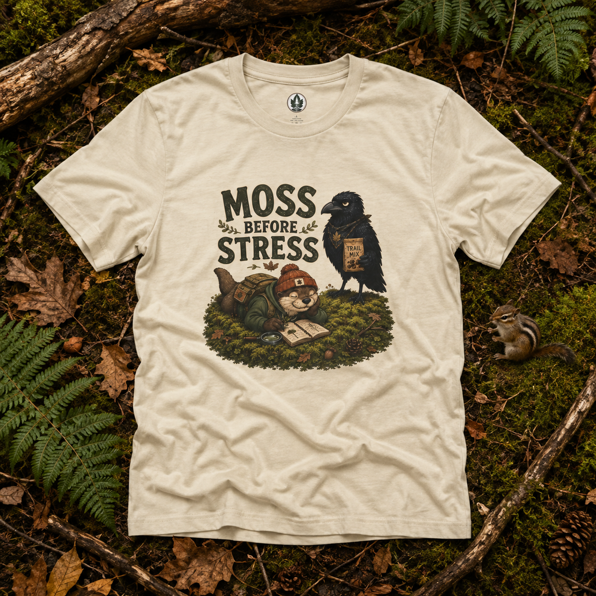 Moss Before Stress Version 1 T‑Shirt