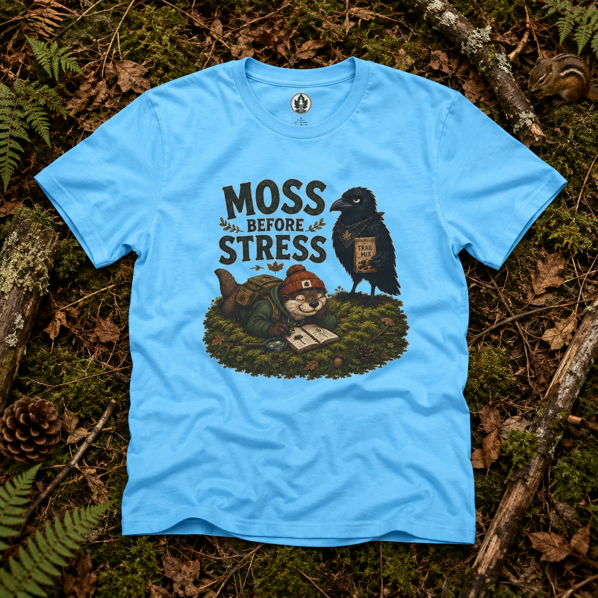 Moss Before Stress Version 1 T‑Shirt