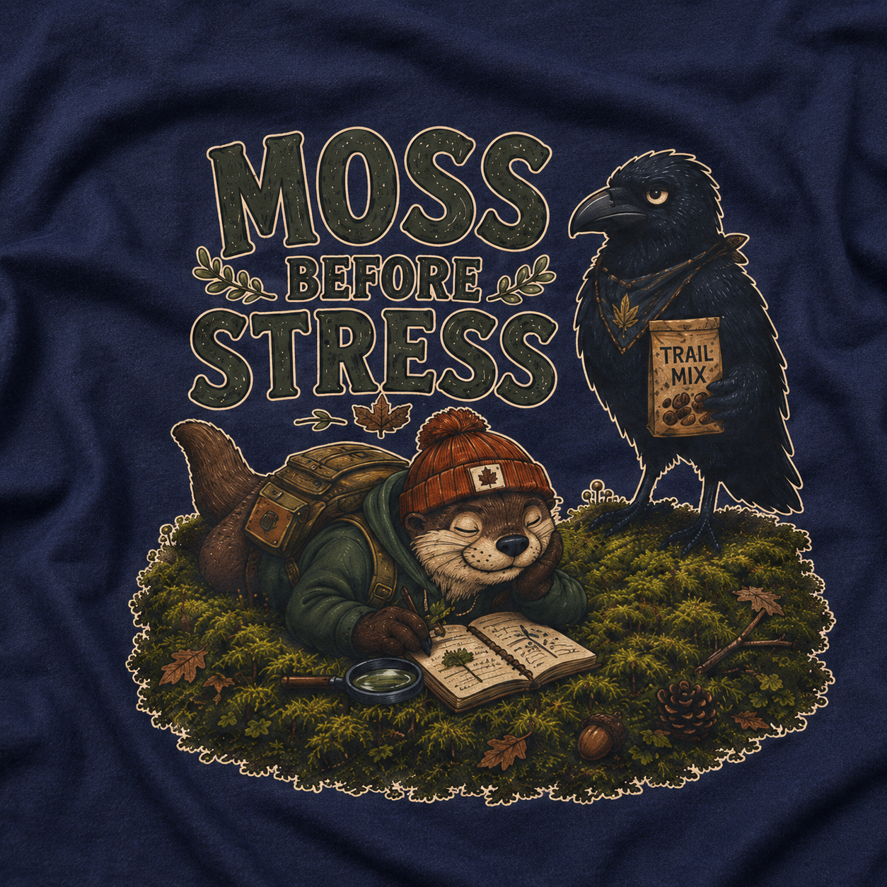 Moss Before Stress Version 1 T‑Shirt