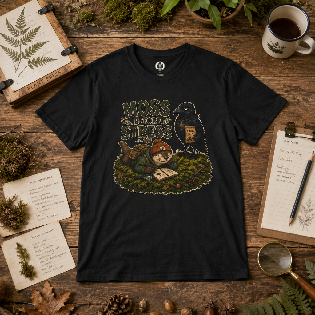 Moss Before Stress Version 1 T‑Shirt