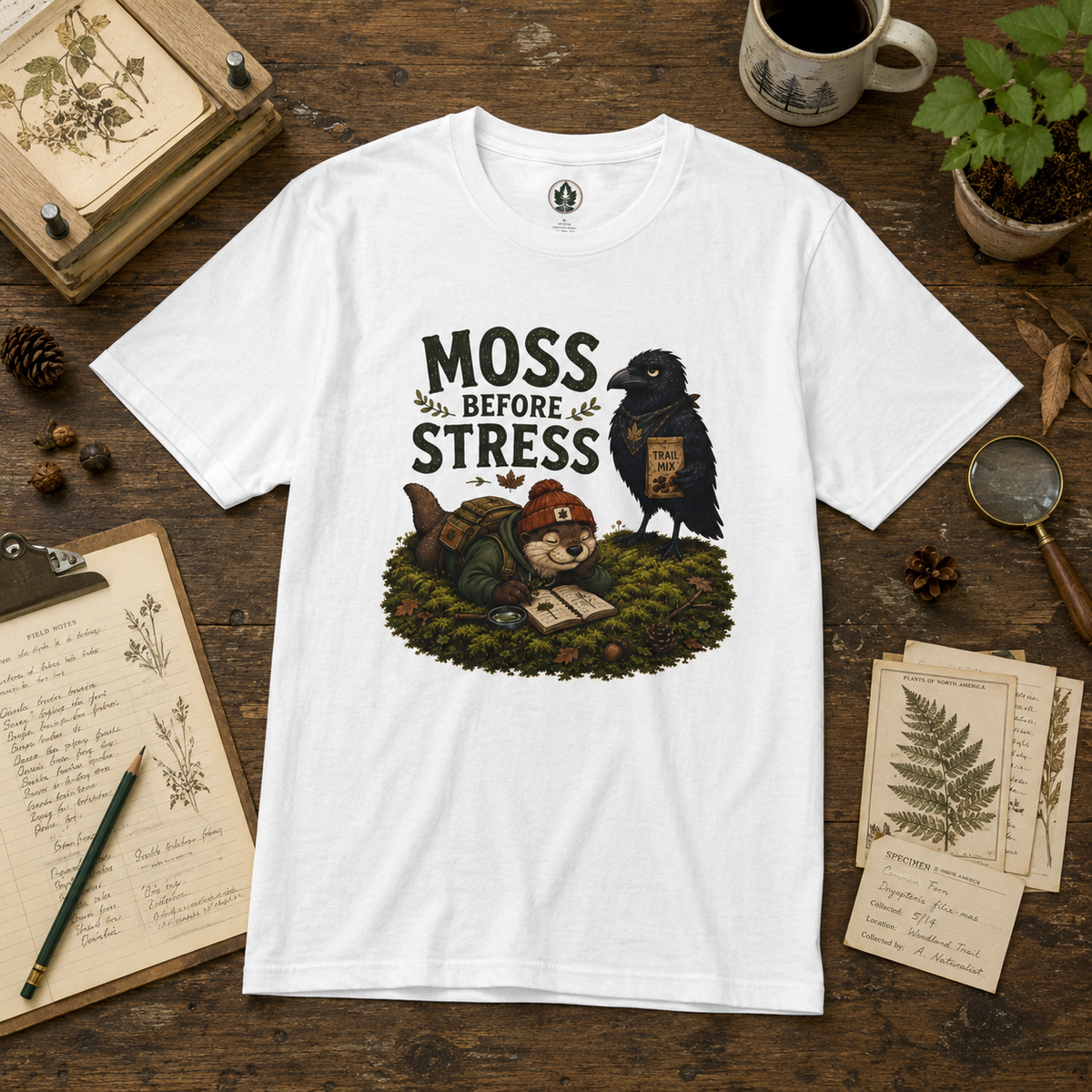 Moss Before Stress Version 1 T‑Shirt