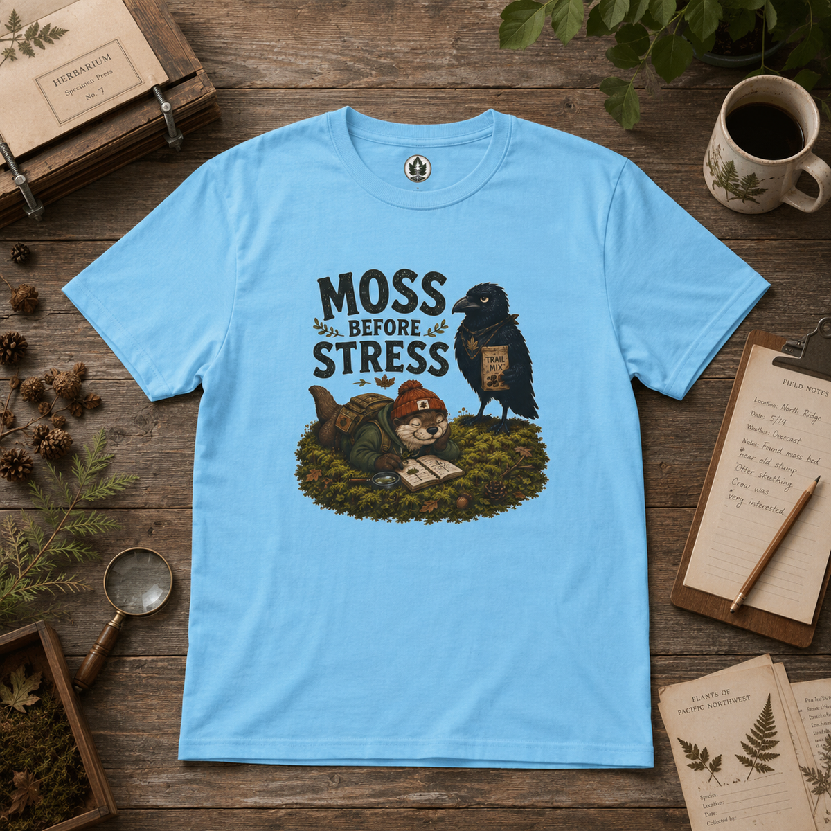 Moss Before Stress Version 1 T‑Shirt