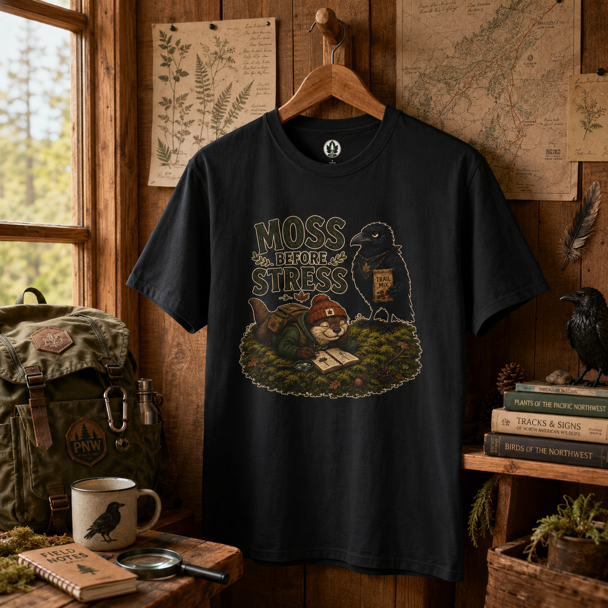 Moss Before Stress Version 1 T‑Shirt