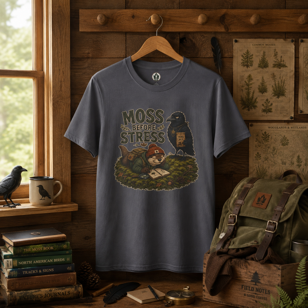 Moss Before Stress Version 1 T‑Shirt