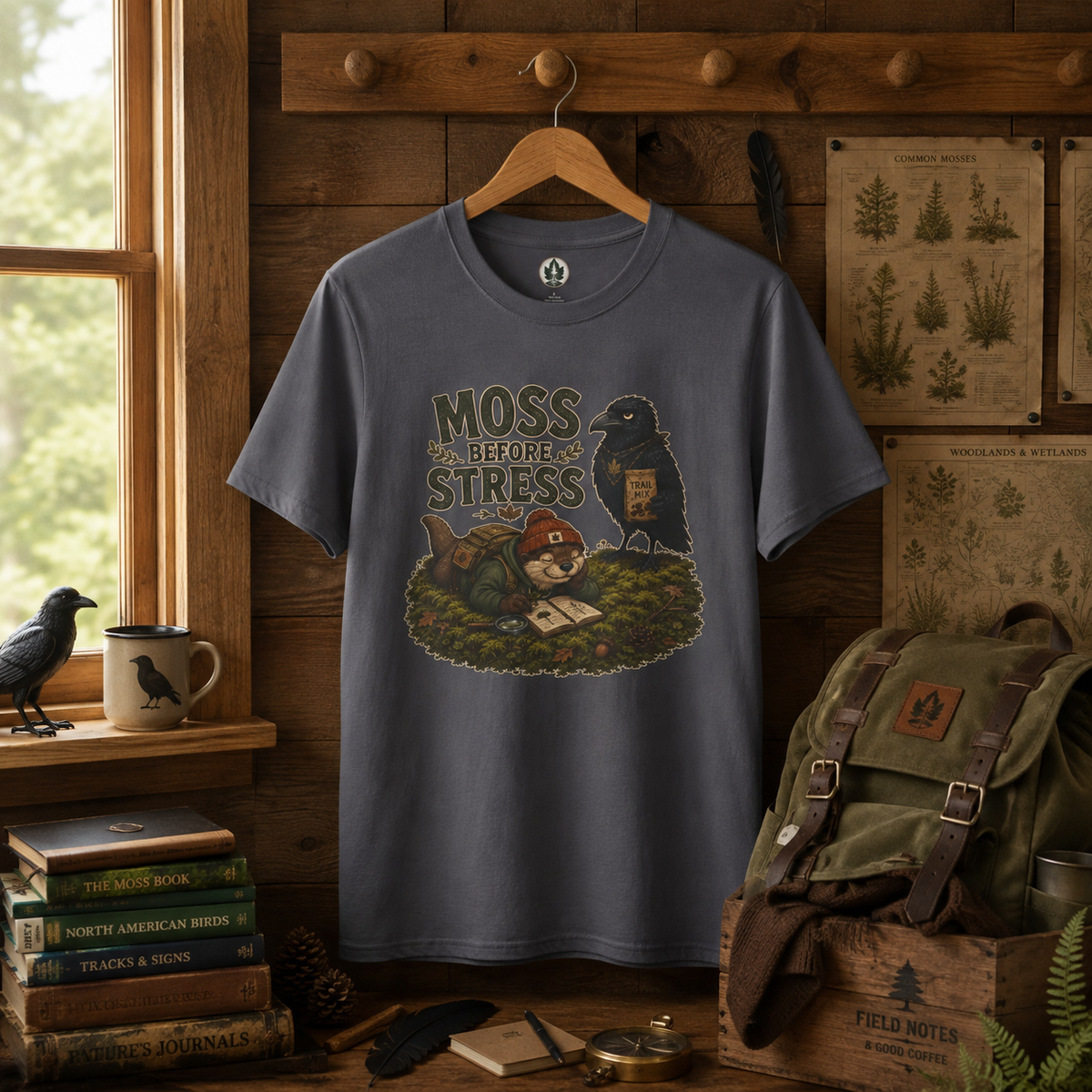 Moss Before Stress Version 1 T‑Shirt