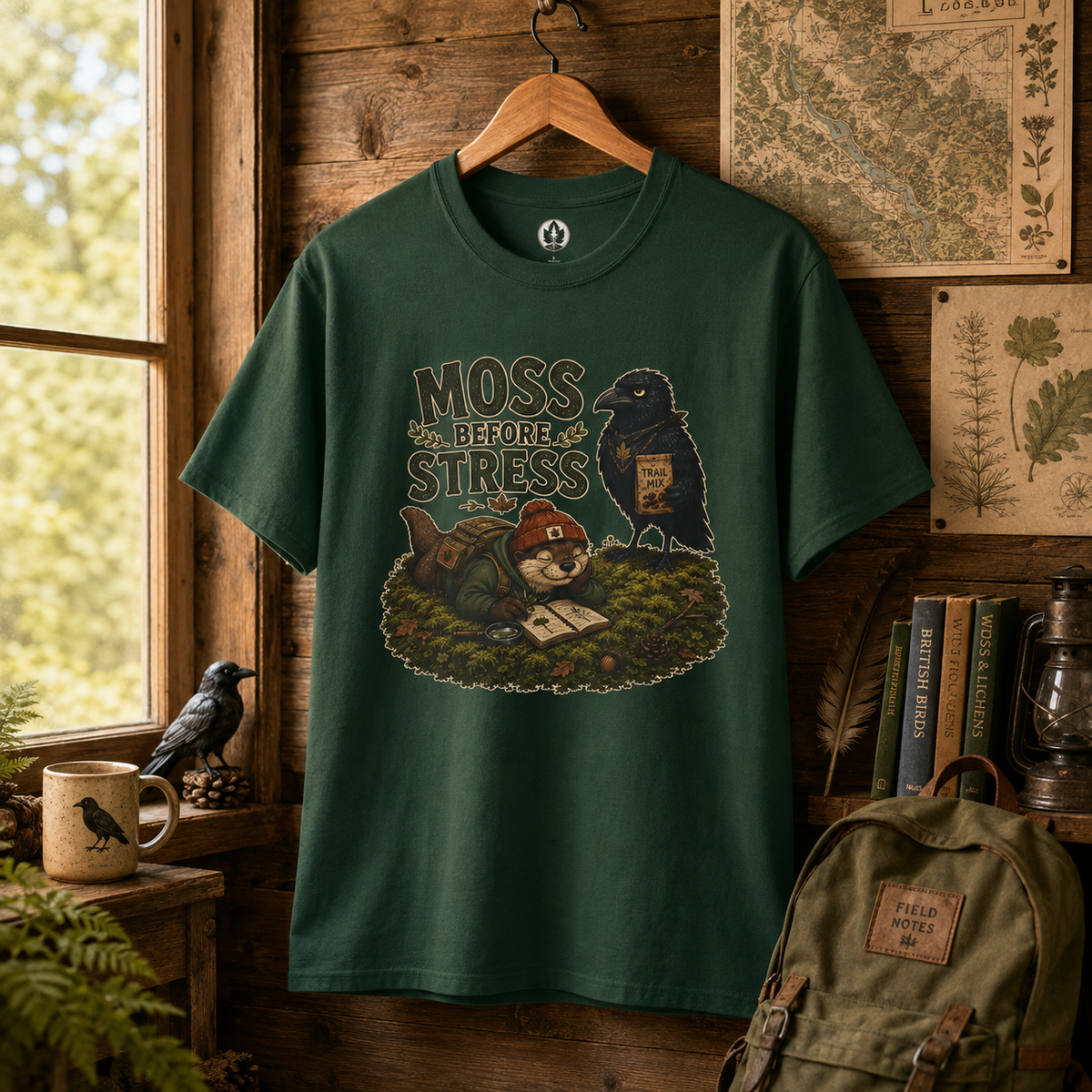 Moss Before Stress Version 1 T‑Shirt