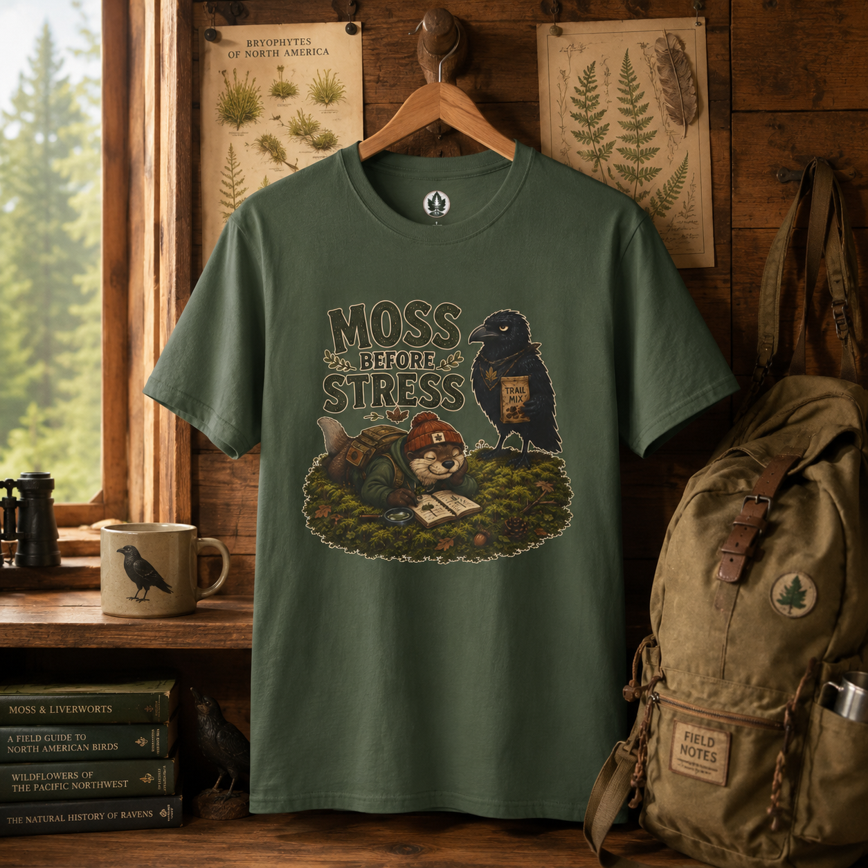 Moss Before Stress Version 1 T‑Shirt