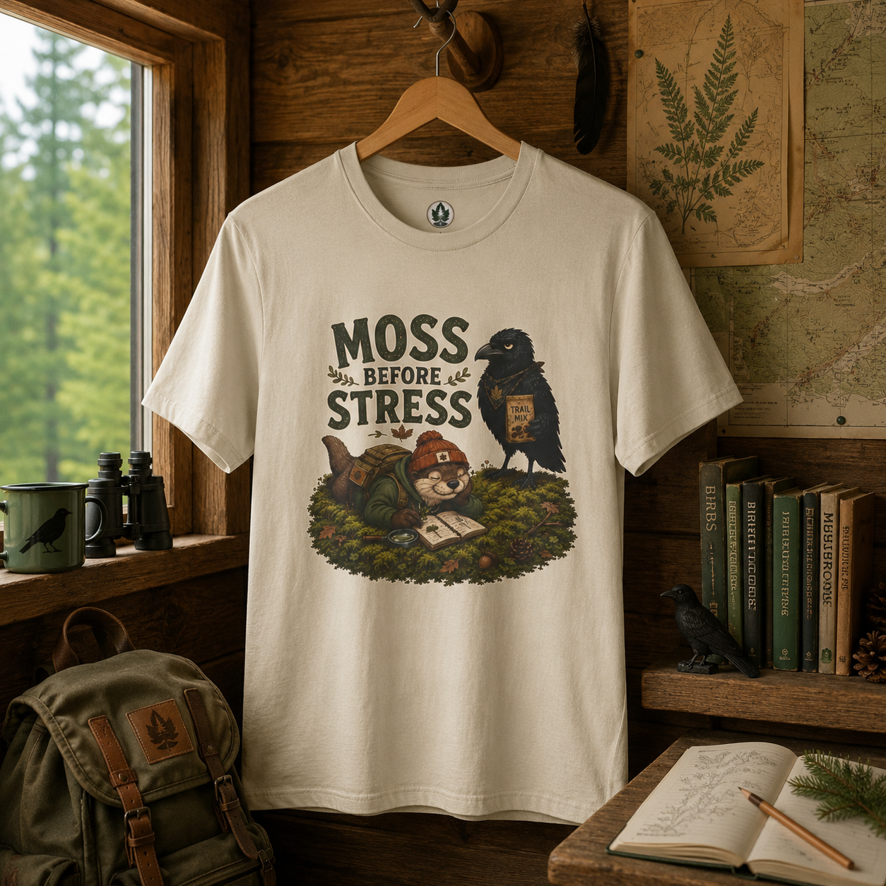Moss Before Stress Version 1 T‑Shirt