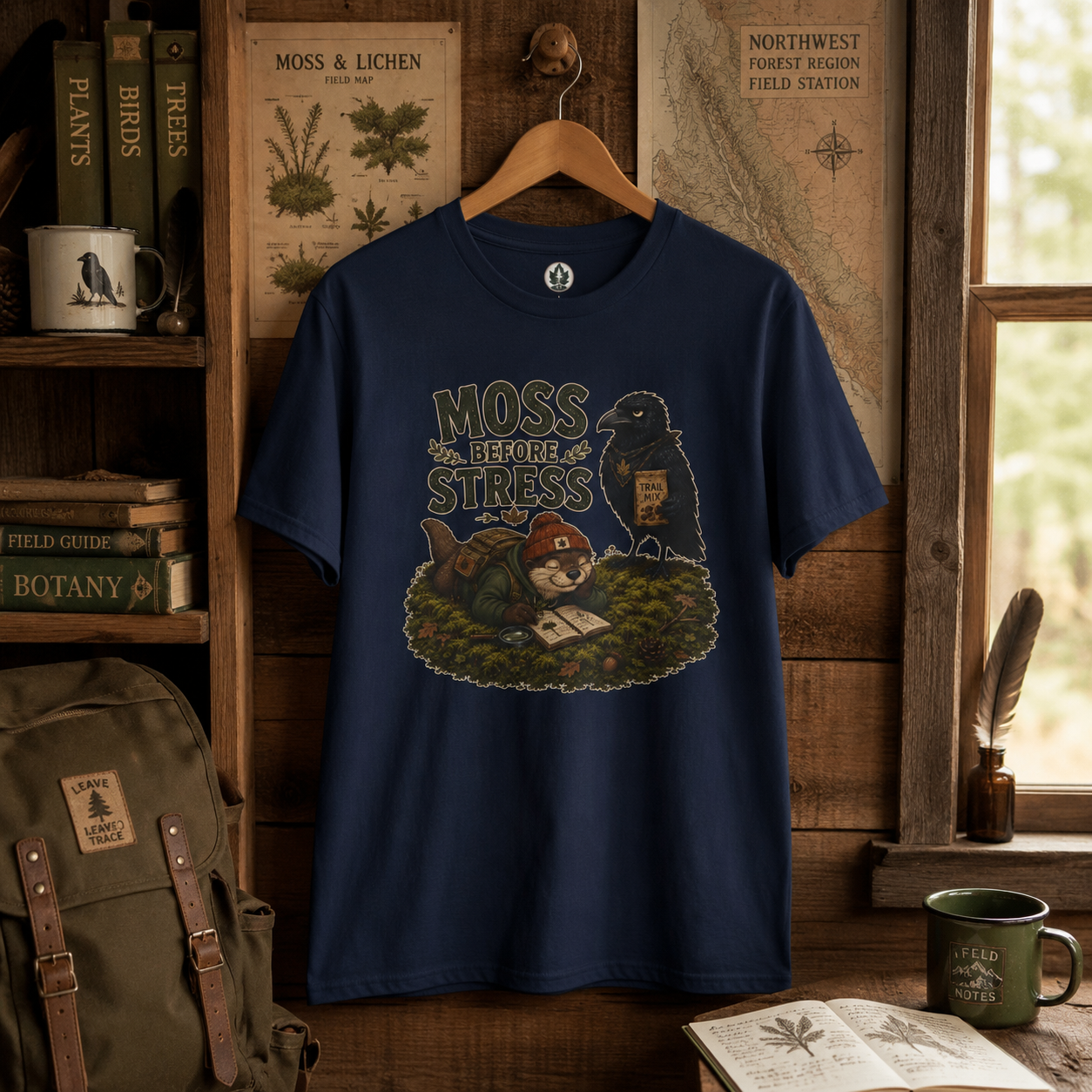 Moss Before Stress Version 1 T‑Shirt
