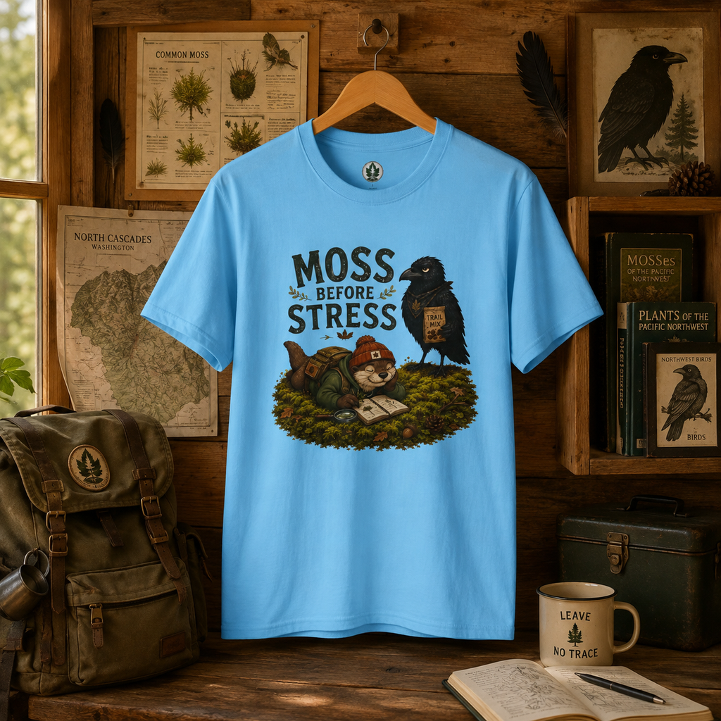 Moss Before Stress Version 1 T‑Shirt