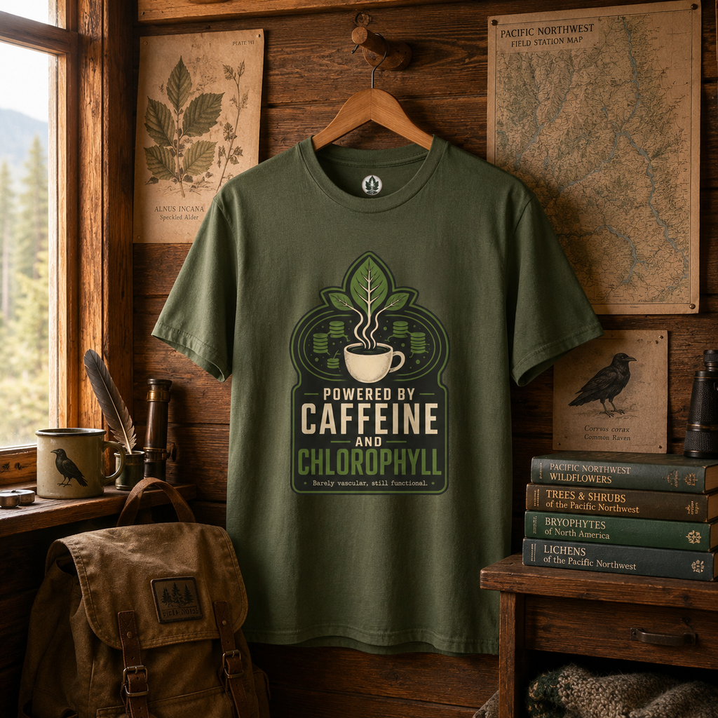 Powered by Caffeine and Chlorophyll T‑Shirt