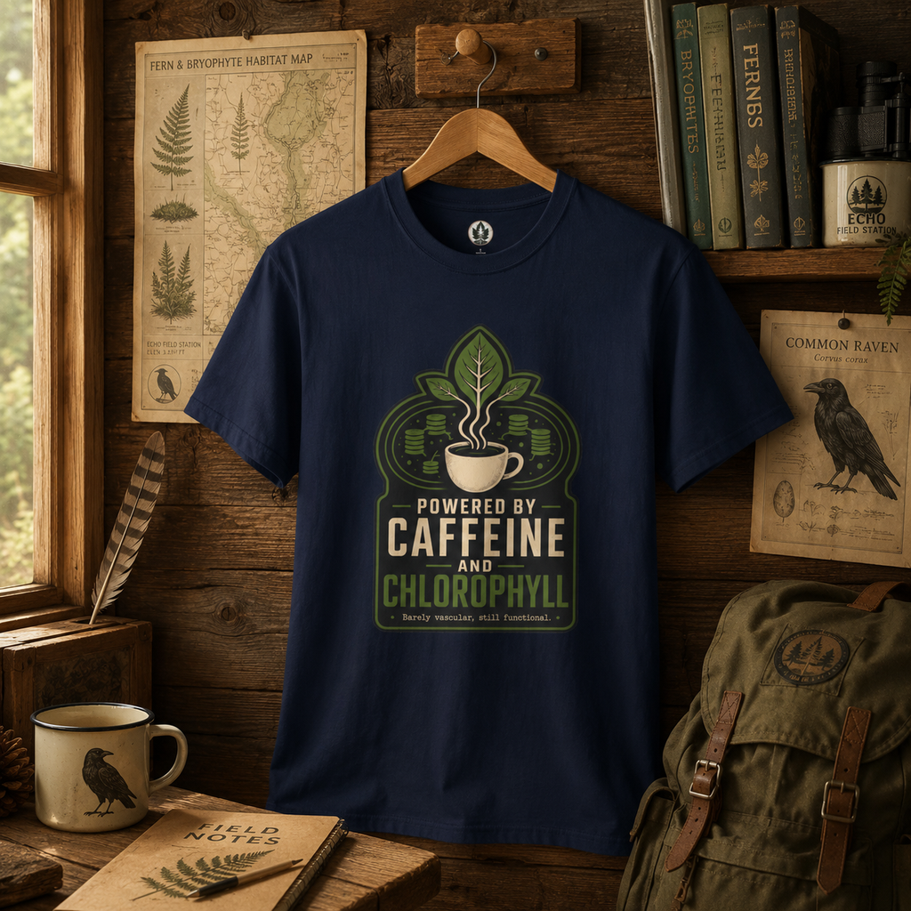 Powered by Caffeine and Chlorophyll T‑Shirt